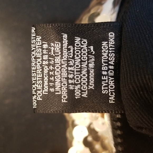 💕BCBGERATION💕 Sequin Wristlet Clutch ~ Gold - Picture 6 of 6